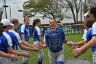 Softball vs Emerson 1  Wheaton College Softball vs Emerson in game 1 of a doubleheader. - Photo By: KEITH NORDSTROM : Wheaton, Softball